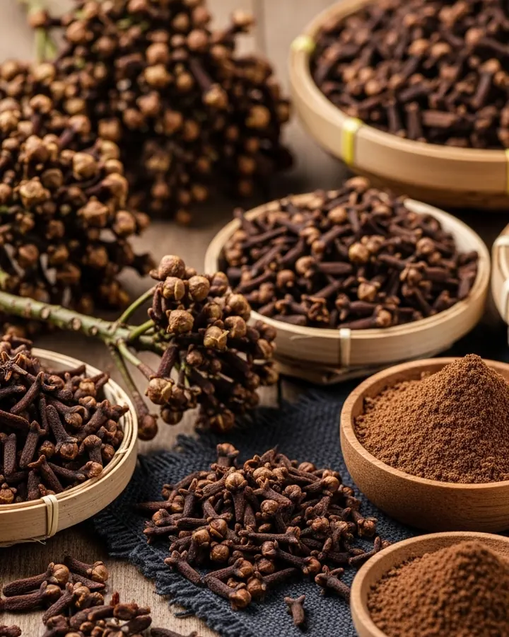 Whole dried Indonesian cloves