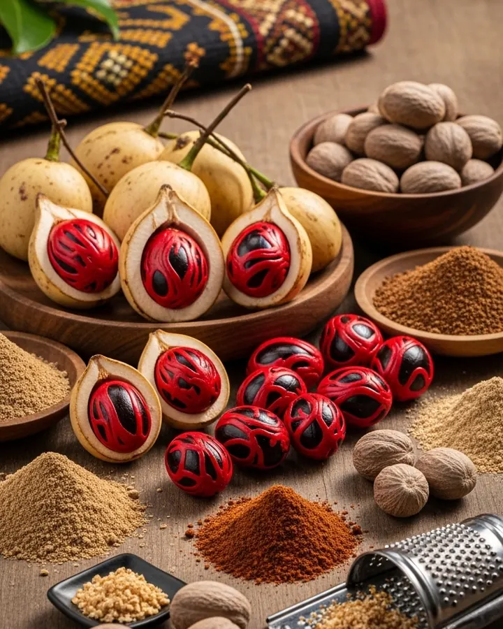 Whole Siau nutmeg